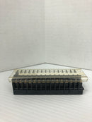 Idec BNH15MW Terminal Block 600V 10A 1.25mm² 15P - Lot of 2