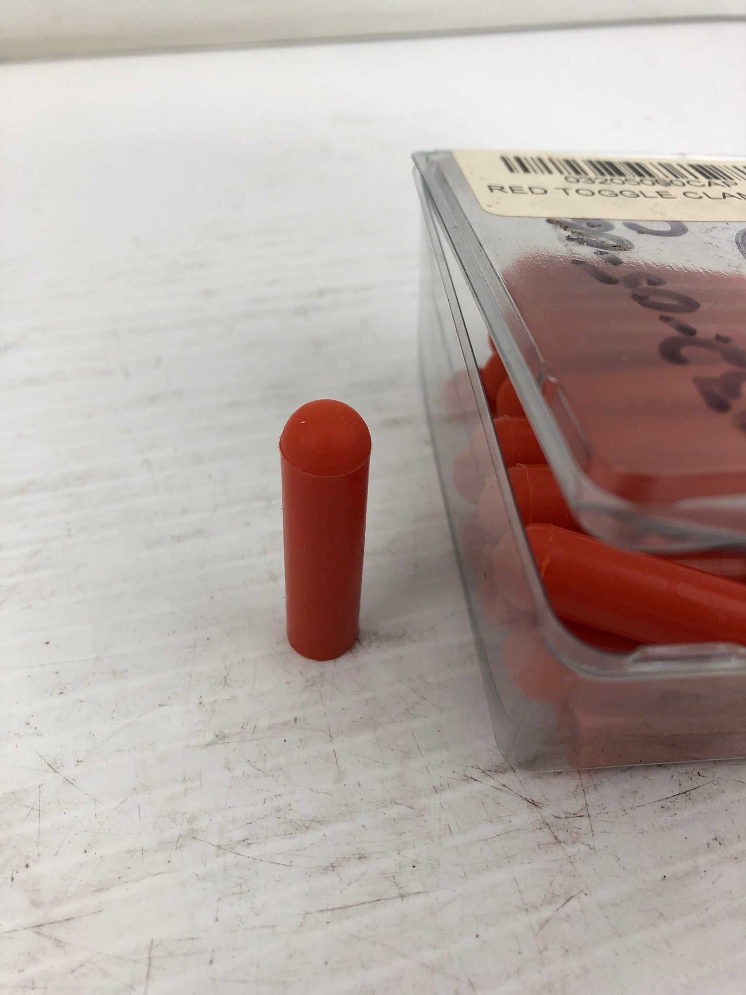 03205060CAP Red Toggle Clamp Cap - Lot of 25