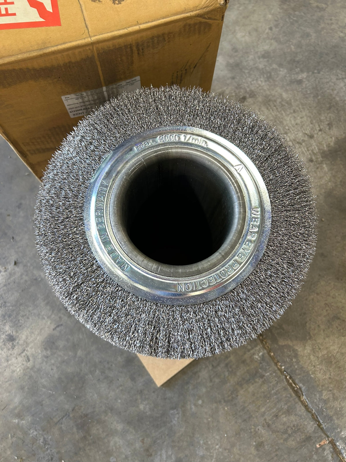 Kent 388.27K.45 Wide Face Deburring Brush 12"x18" .014" 6123486-RSA-L 30104