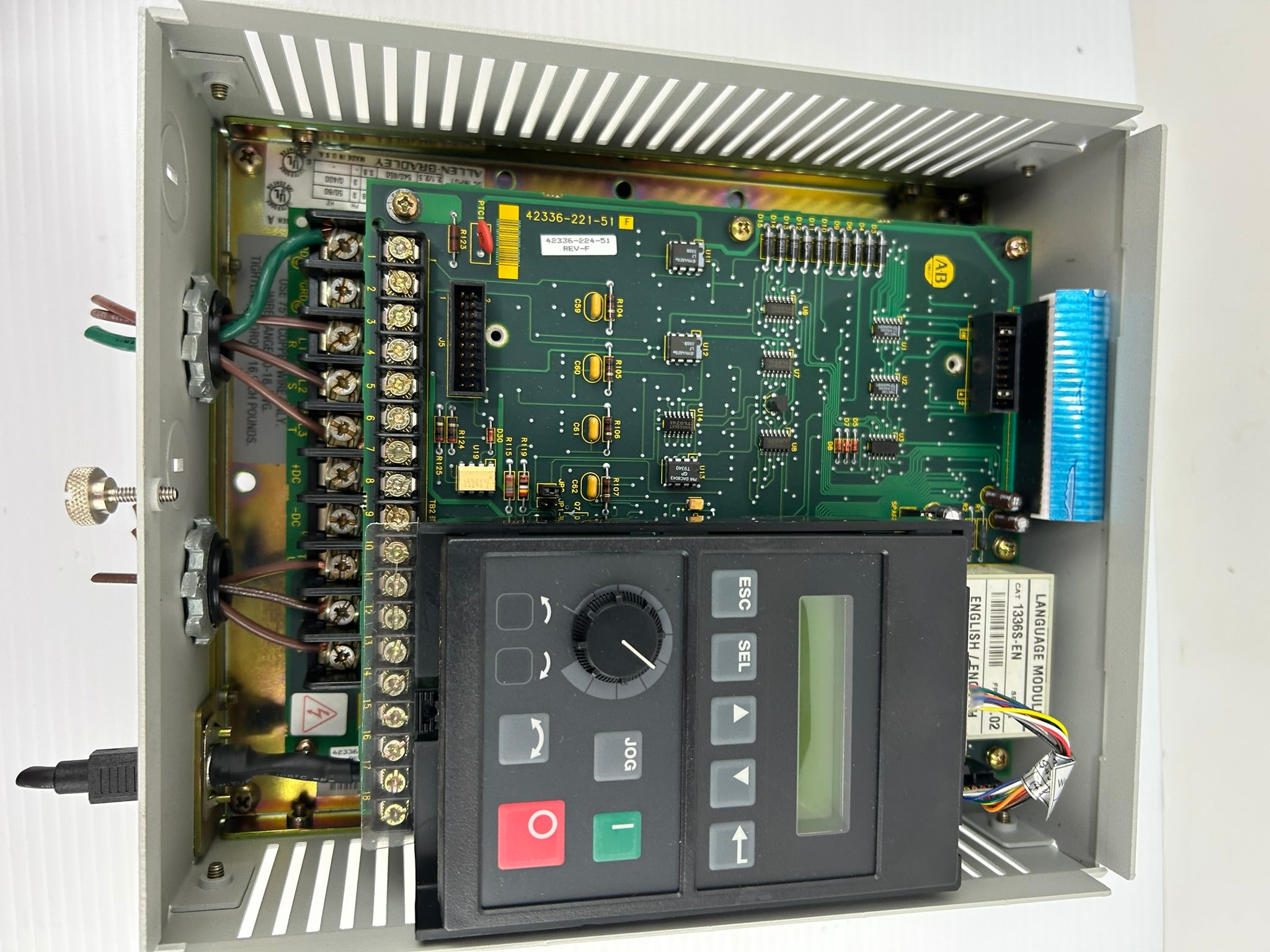 Allen-Bradley 1336S-BRF20-AA-EN-HA1 Drive Series A 3.2kVA 0-460V