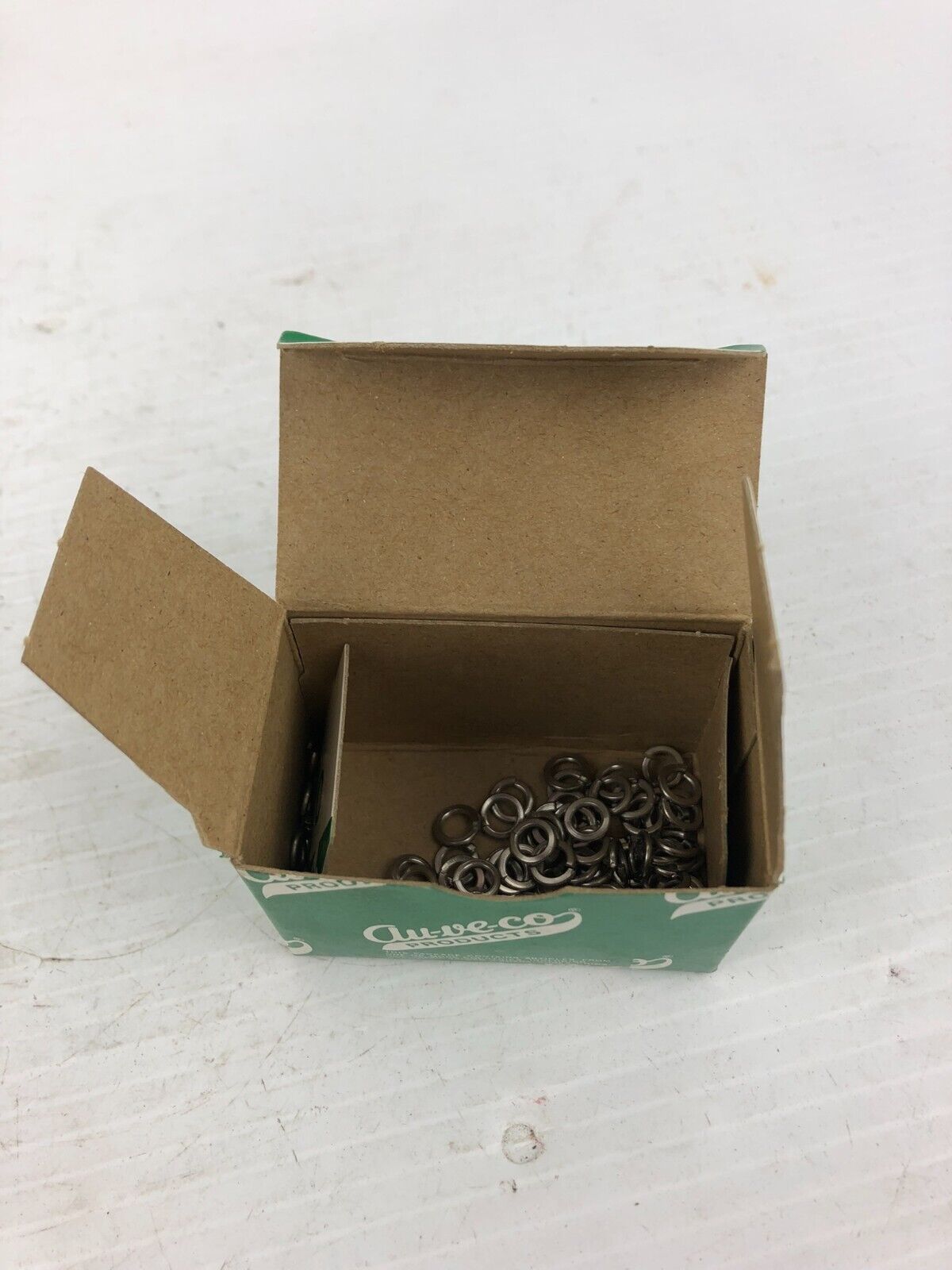 AU-VE-CO 13402 Stainless Steel Medium Split Washers 3/16" 18-8 - Lot of 150