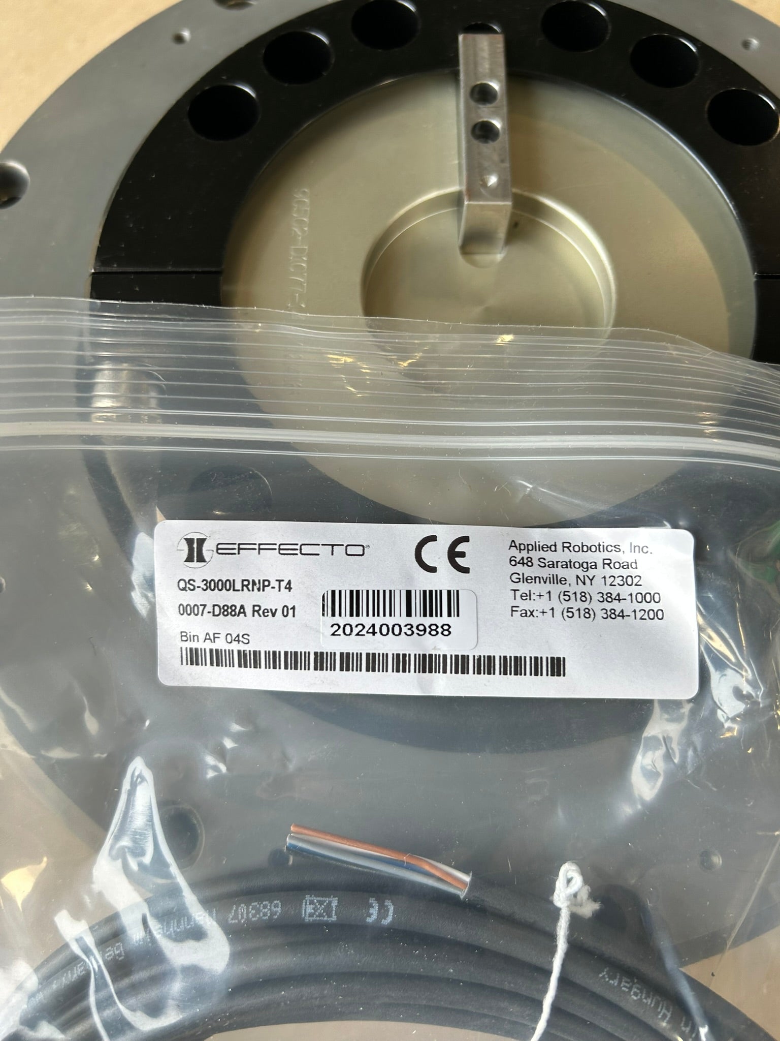 Applied Robotics QS-3000LRNP-T4 QuickSTOP Collision Sensor Robot EOAT Flange
