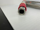 AG-HI-MXPT High Pressure Metal Spray Hose 1-1/8" OD x 5/8" ID x ~58" Length