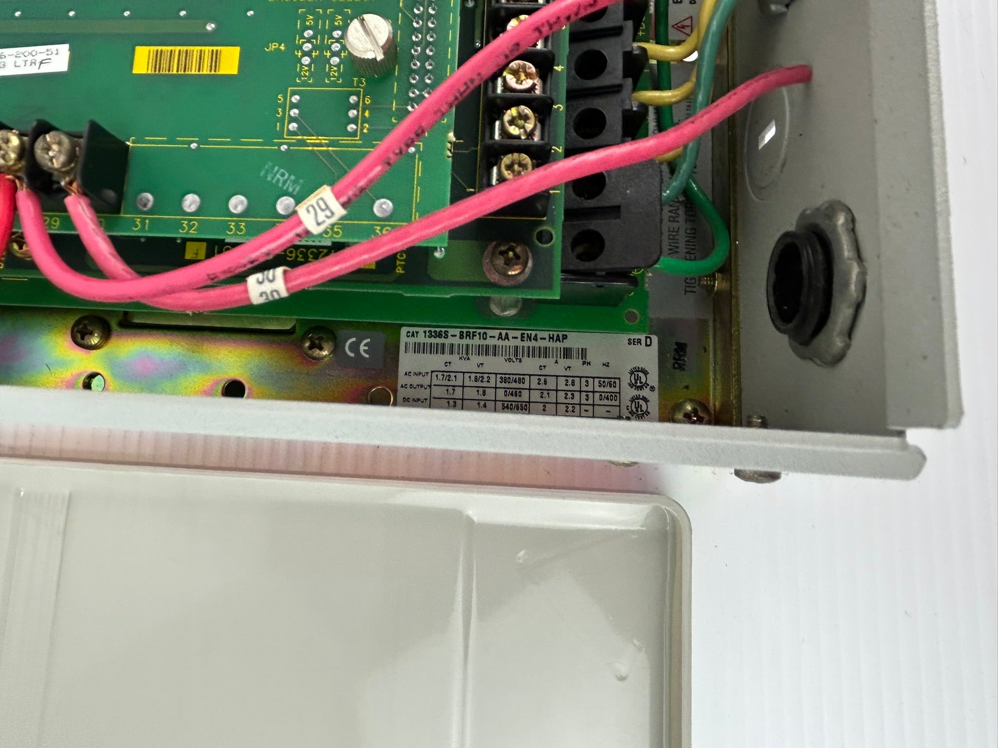 Allen-Bradley 1336S-BRF10-AA-EN4-HAP Sensorless Vector Drive 1336 Plus Series D