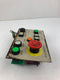 Idec ZY1C-SS Control Panel Circuit Board with Idec Push Buttons PCB4848B