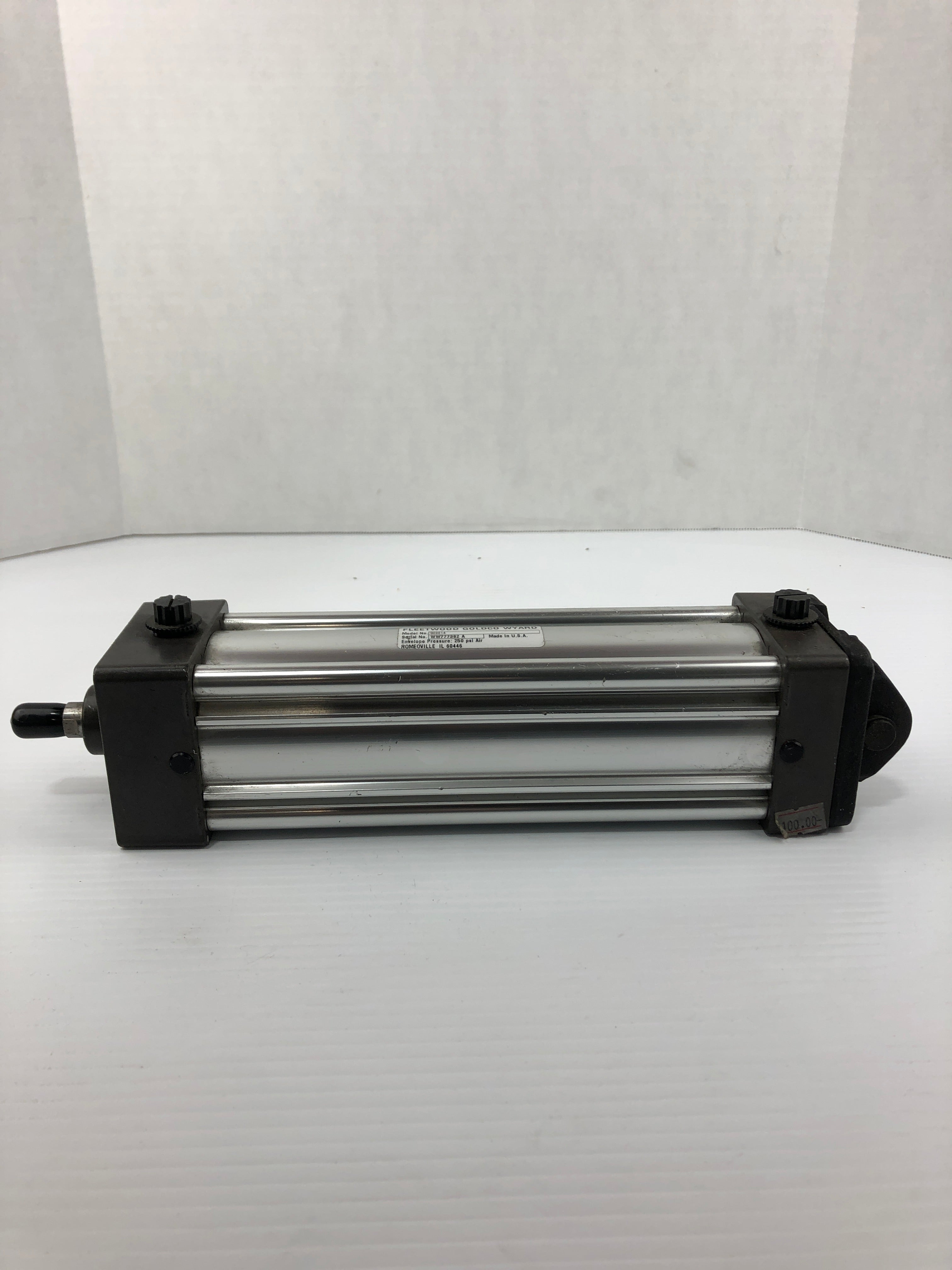 Fleetwood Goldco Wyard 300014 Pneumatic Air Cylinder 250 PSI