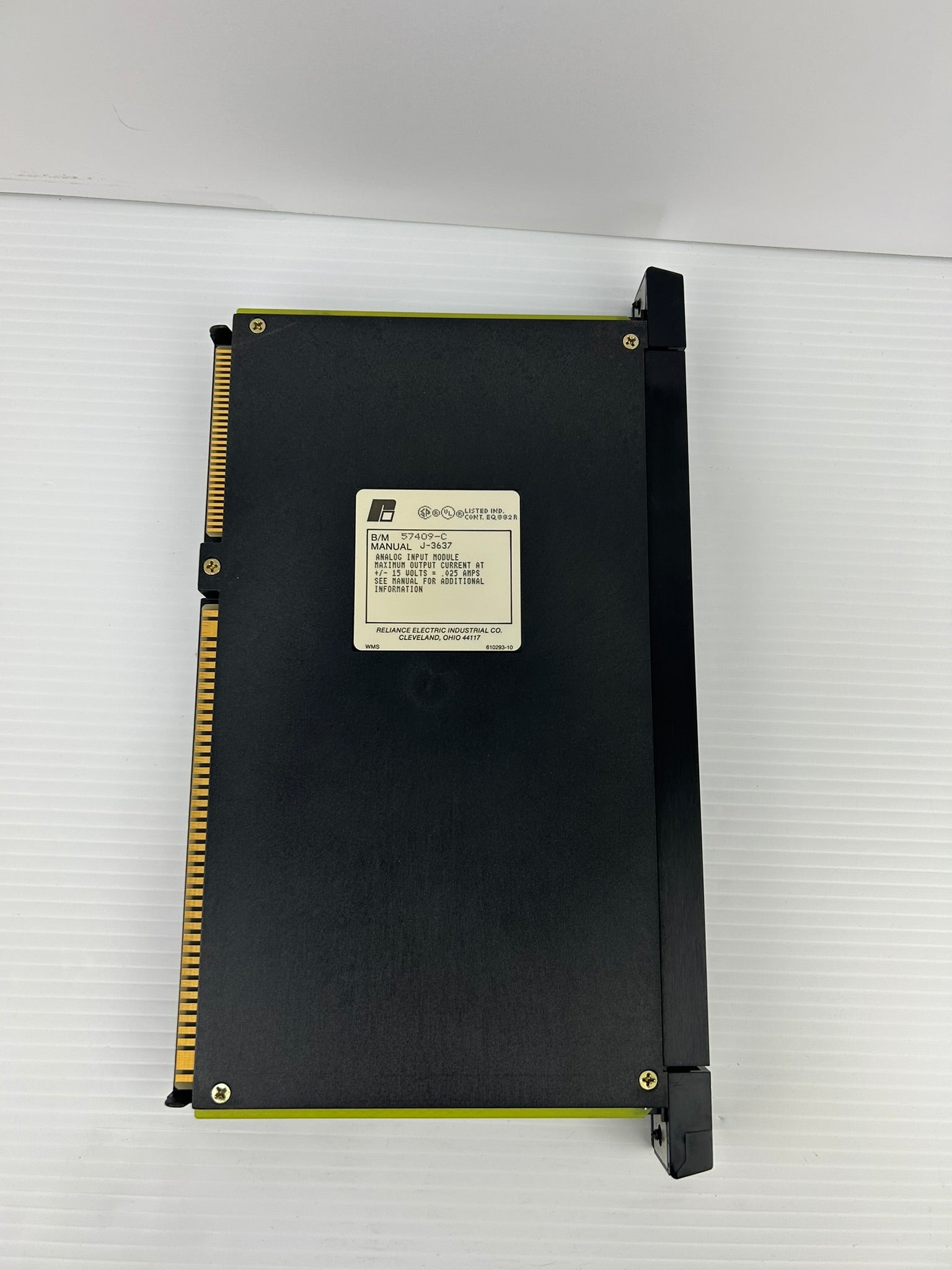 Reliance Electric 57C409 Isolated Control A/D Analog Input Module 57409-C J-3637