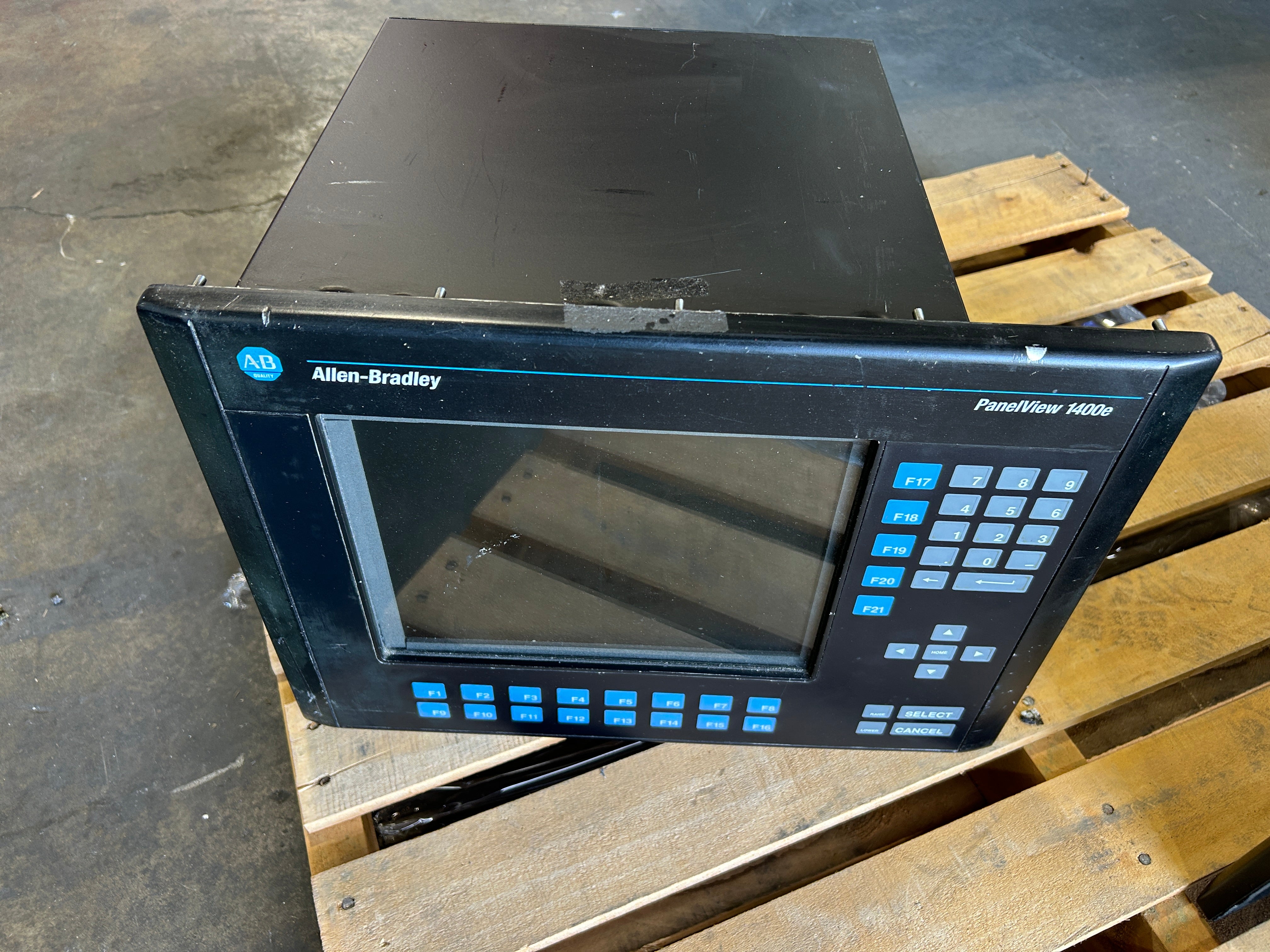 Allen Bradley 2711E-K14C6 PanelView 1400e Series G Rev A FRN 5.15 PLC Panel