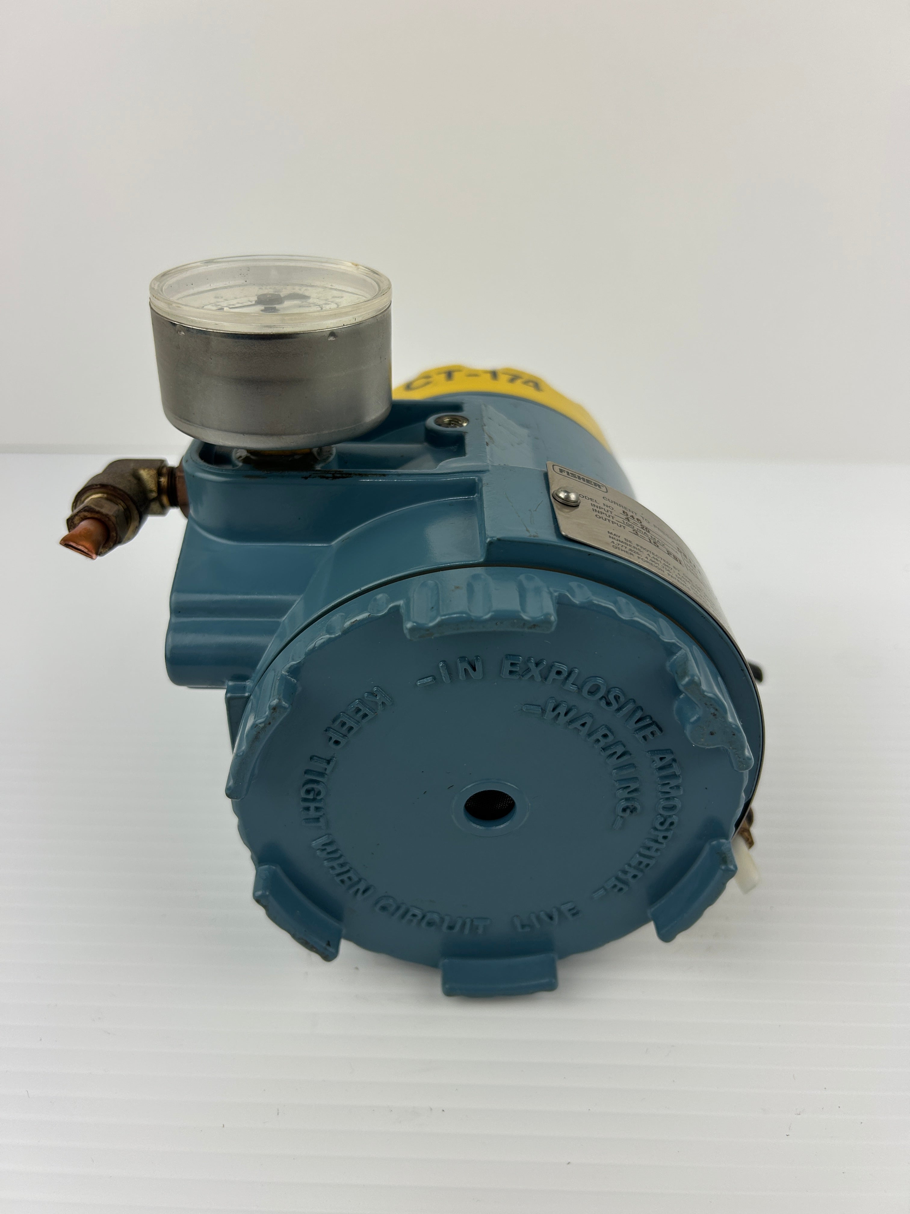 Fisher Rosemount 846DS1J1K5 Current to Pressure Transducer 3-15 PSI 846 DS1J1 K5
