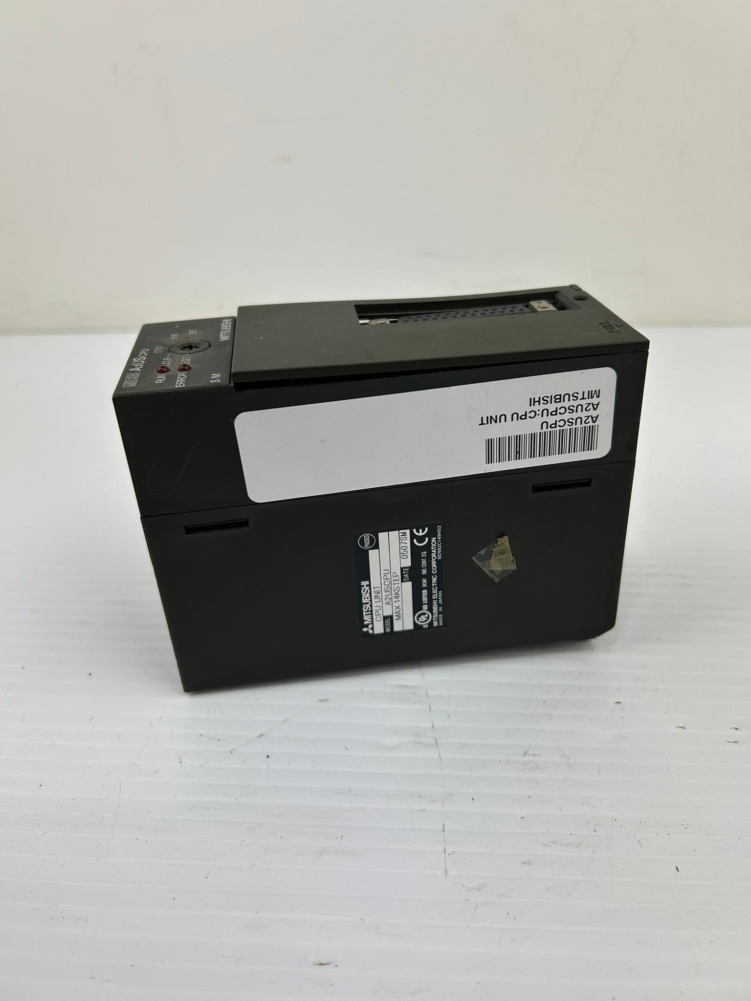 Mitsubishi A2USCPU CPU Unit PLC Module 14K Step - No Key