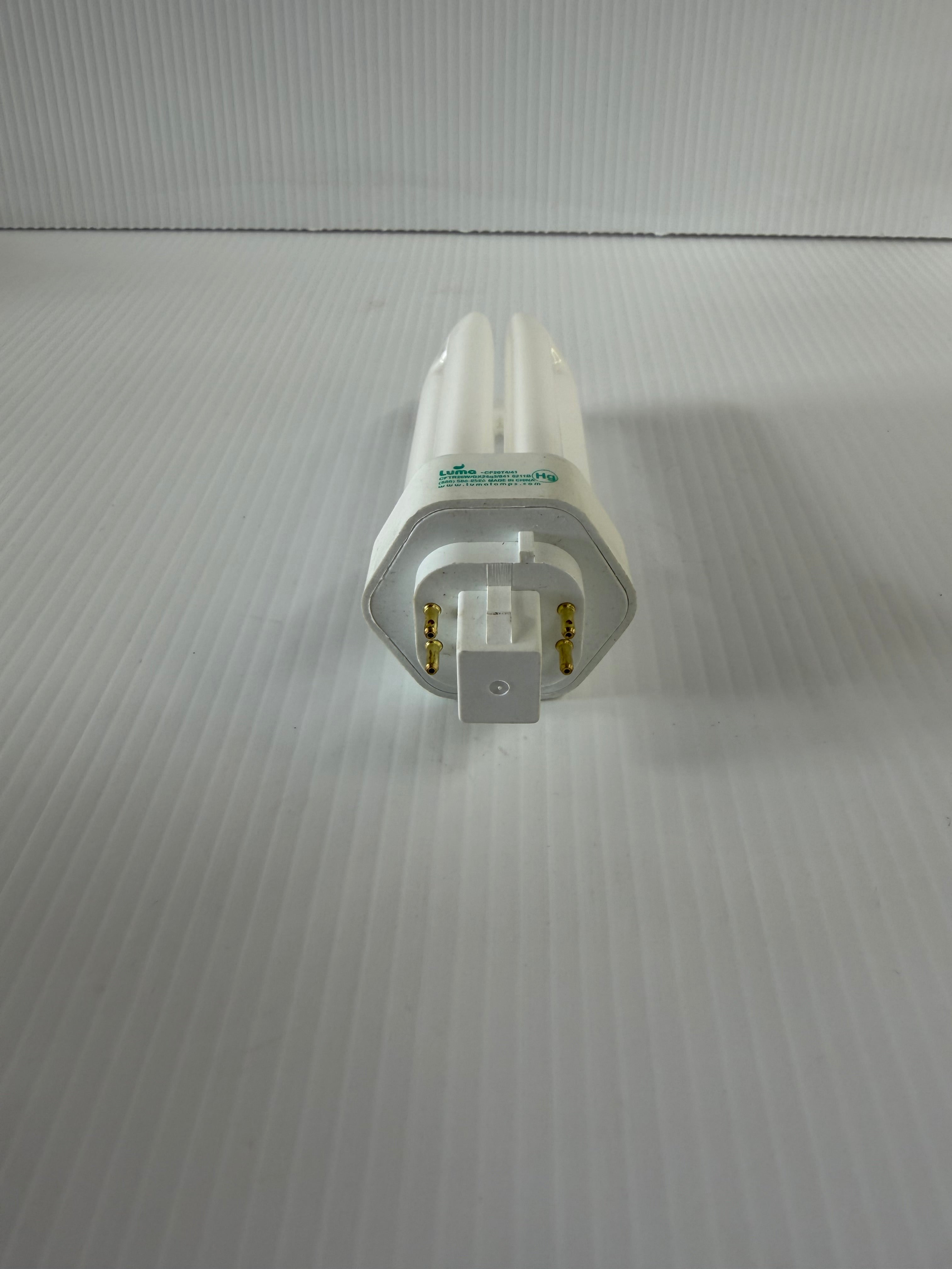 Lot of 4 Luma Lamps CFTR26W/GX24q3/841 Fluorescent Lamps