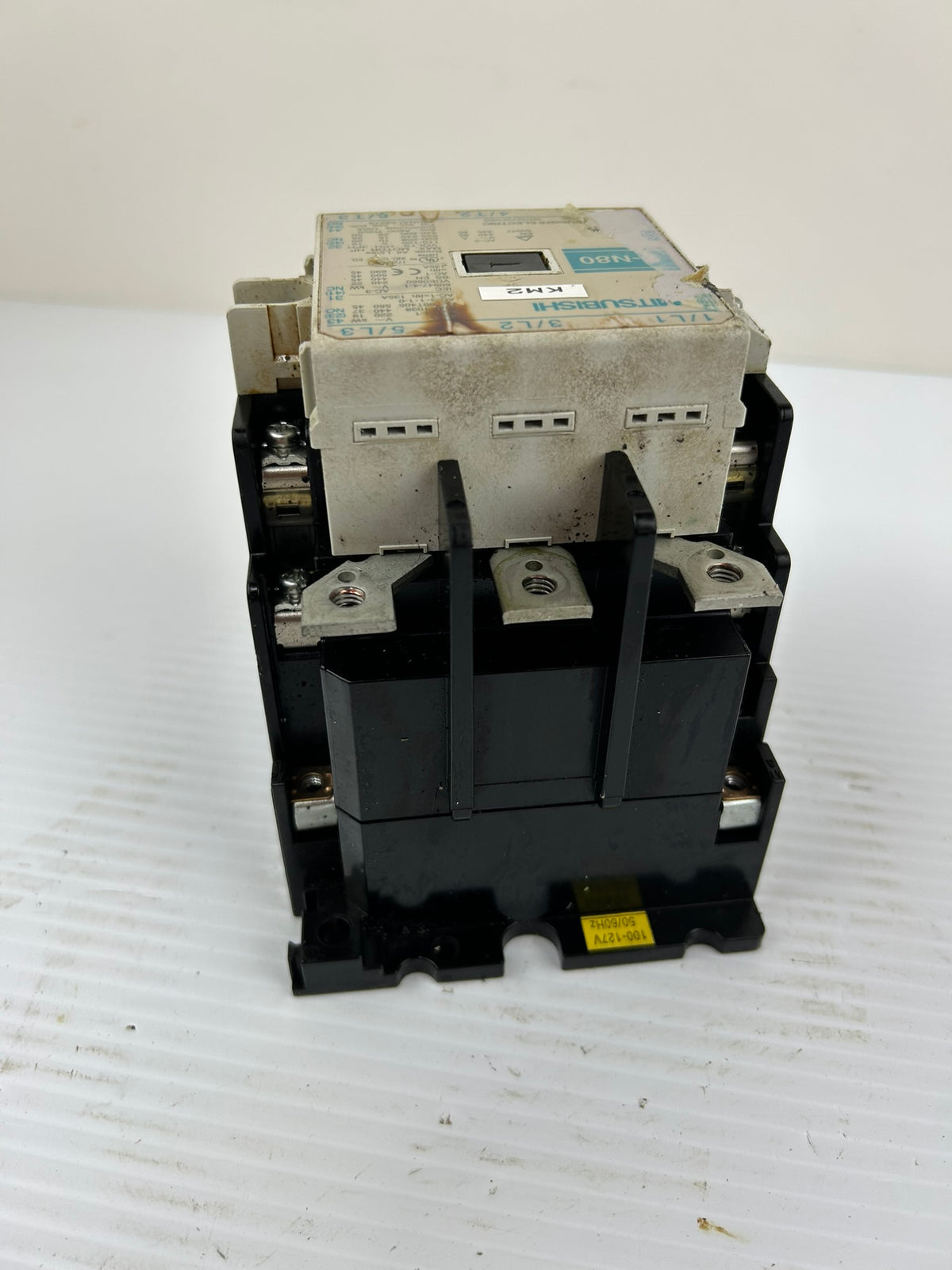 Mitsubishi S-N80 3 Pole 135A Contactor 600V AC Magnetic Motor Starter