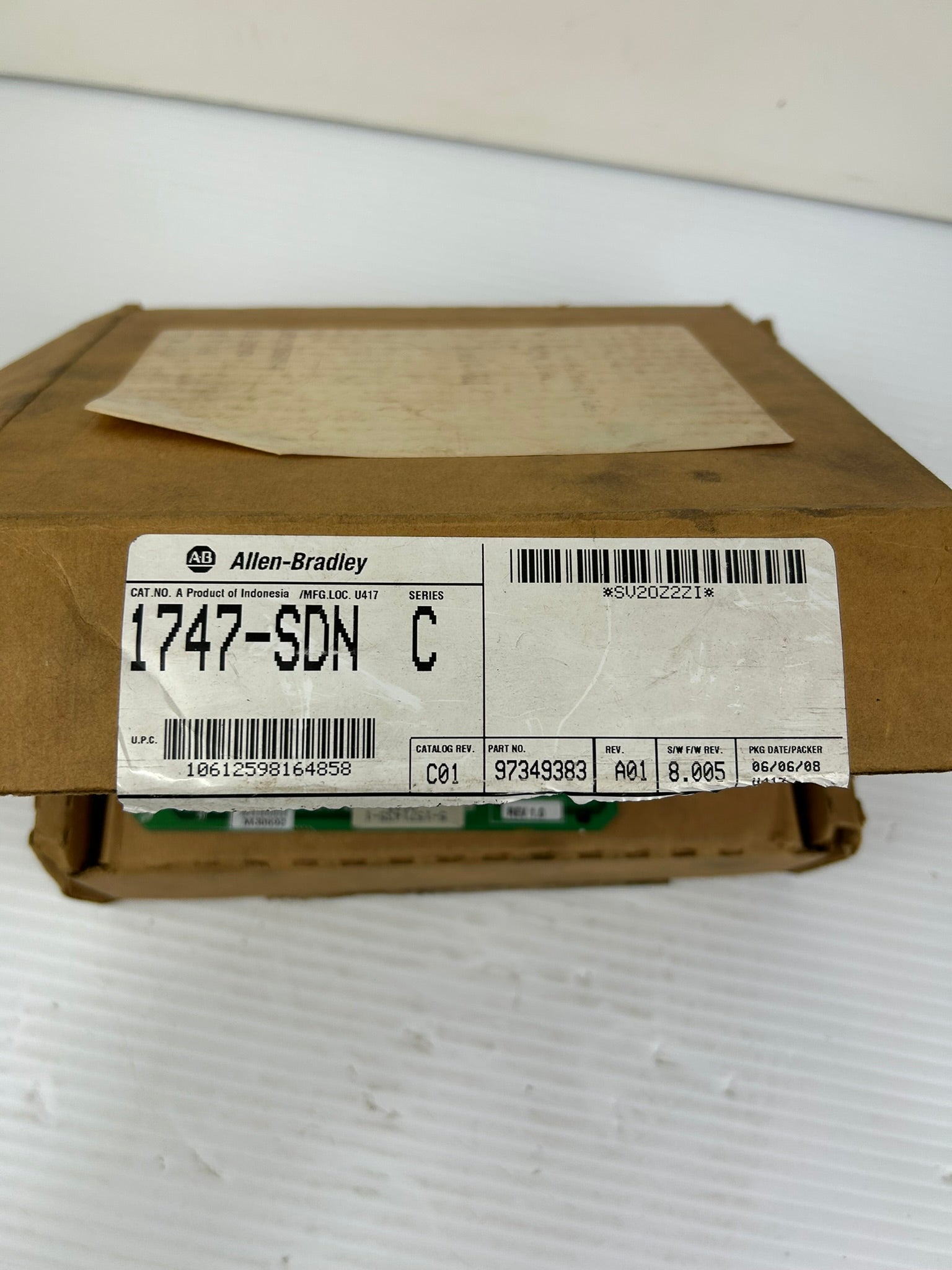 Allen-Bradley 1747-SDN SLC 500 DeviceNet Scanner Module Series C 97349373