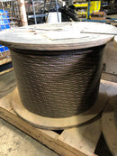 3/8" x 1200' Wire Cable Rope 6 Thread