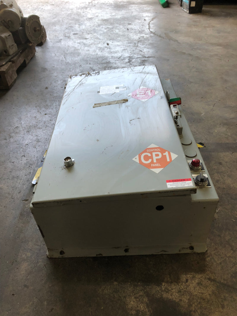 General Electric 300-Line Control Enclosed Magnetic Starter Type 3R