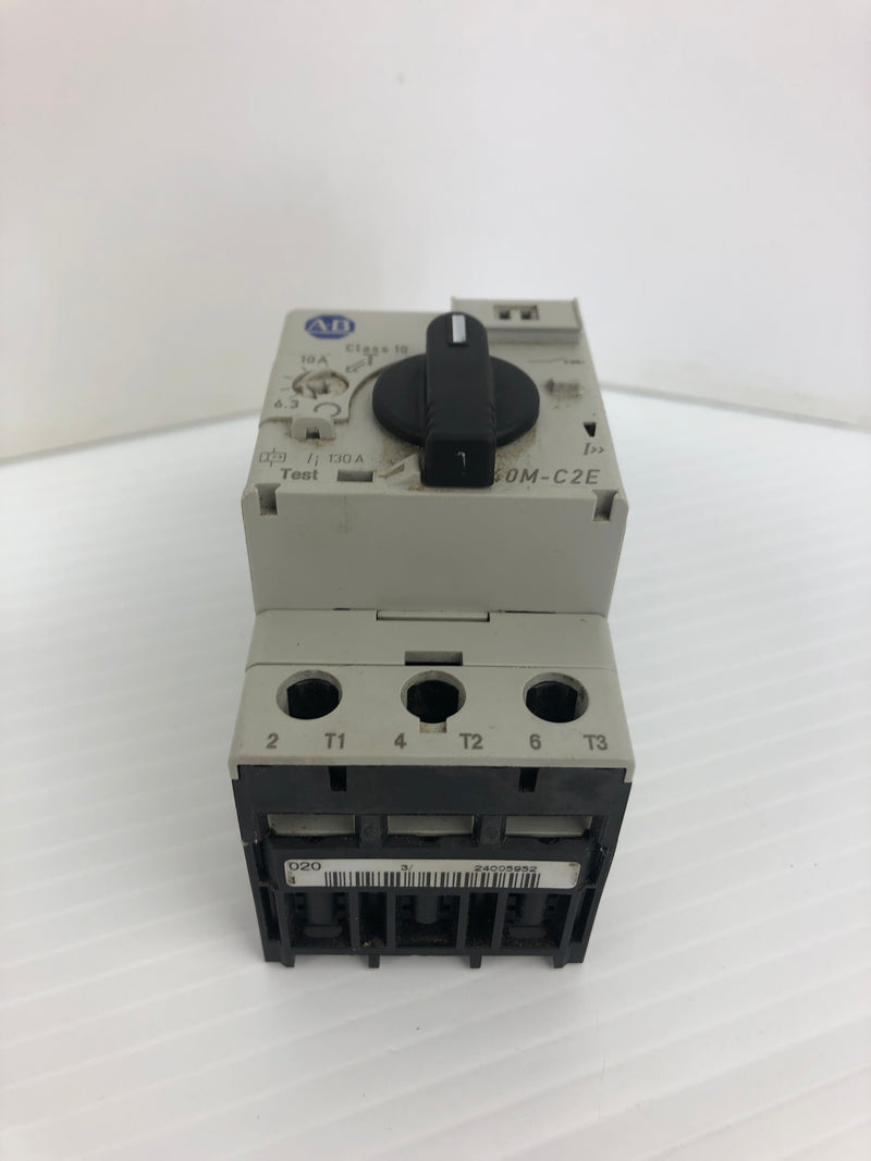 Allen-Bradley 140M-C2E-C10 Motor Protector/ Circuit Breaker Ser. C 690V 50A 2PH