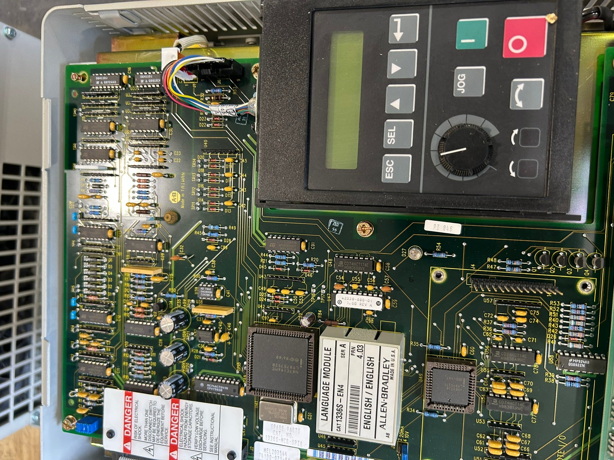 Allen-Bradley 1336S-B007-AA-EN4-L4 Drive 1336 Plus Ser D 3PH 0-460V