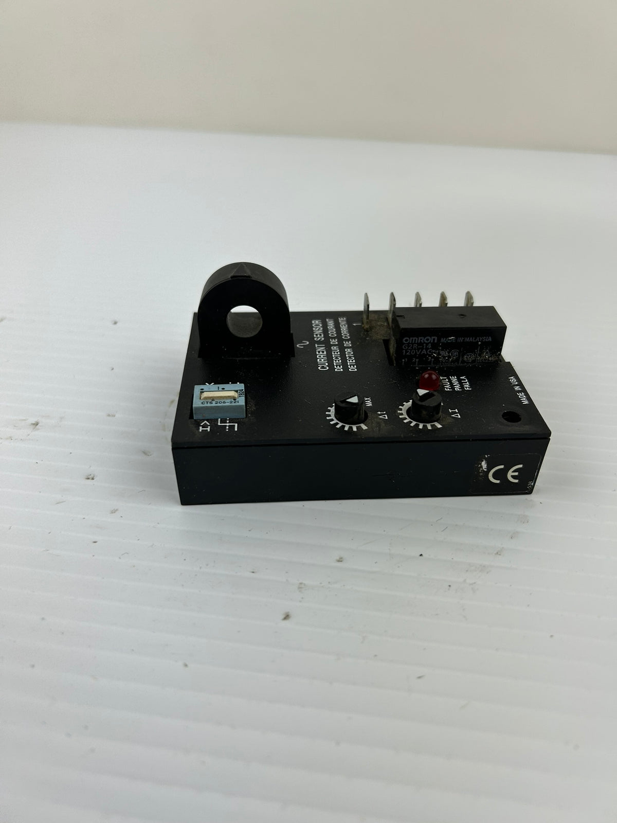 SSAC ECS41BD Current Sensor Relay 120VAC Solid State Control