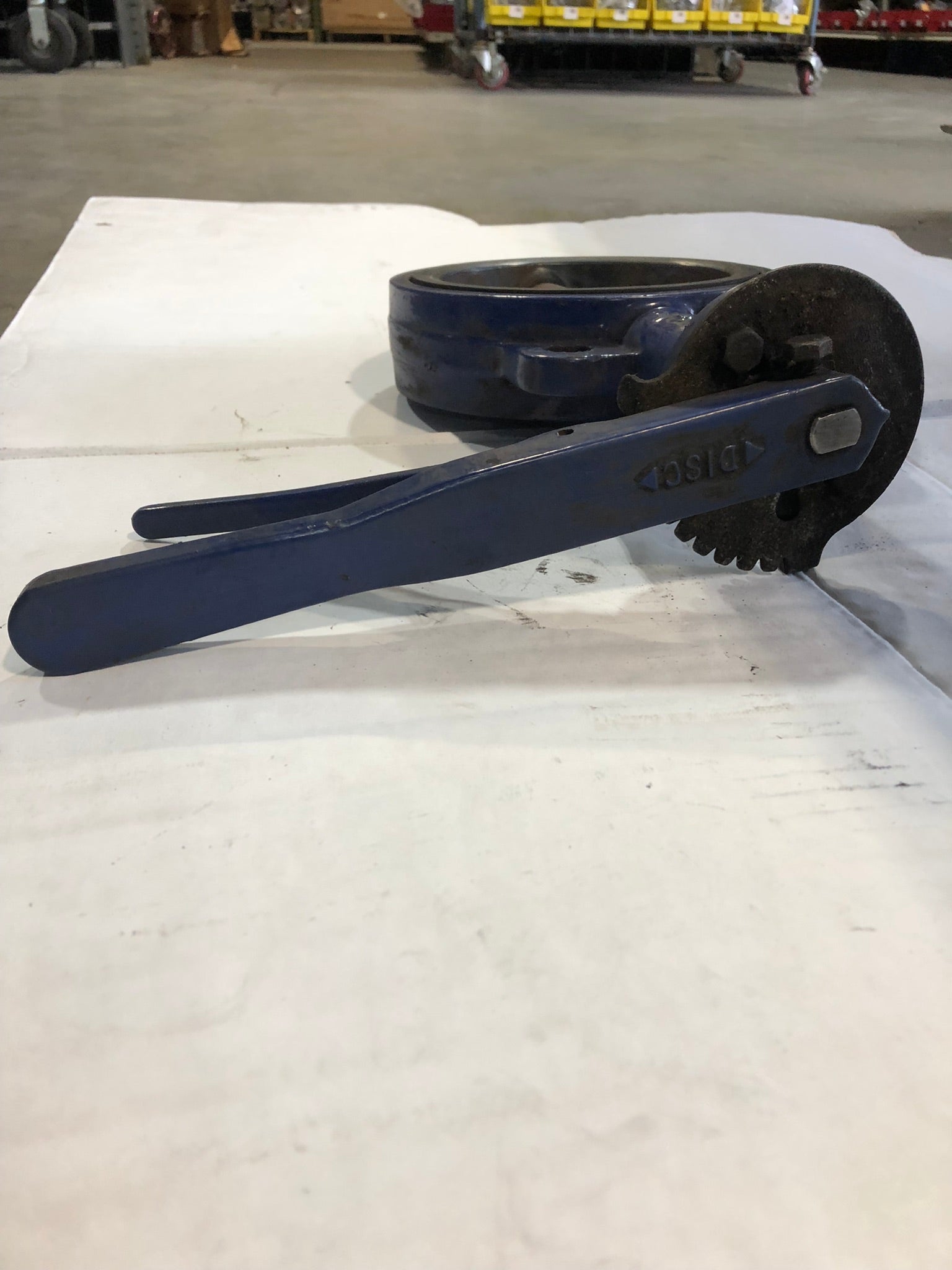 Nibco N200135LH 6 102102F Butterfly Valve with Handle 200W0G