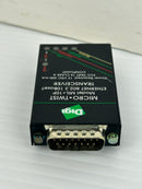 Digi MIL-10P Micro Twist Ethernet Transceiver 802.3 10BASE-T Class A Rev C1 12V