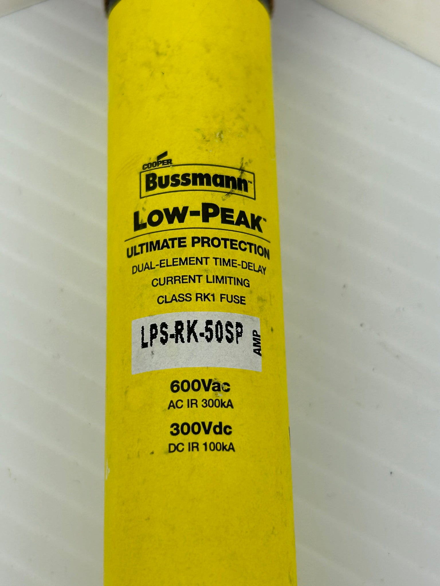 Bussmann LPS-RK-50SP Low-Peak Dual Element Time Delay Fuse 600VAC 50A - Lot of 4