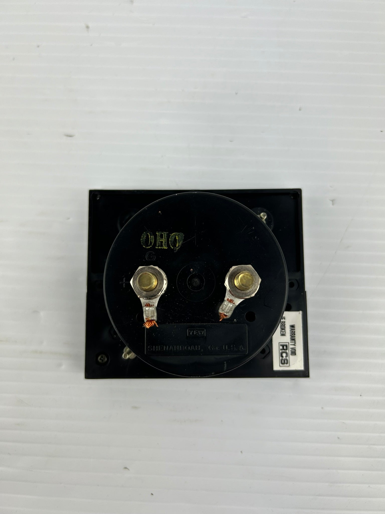 Reliance Electric 612232-1X Panel Meter 25-0-25 D-C Amps