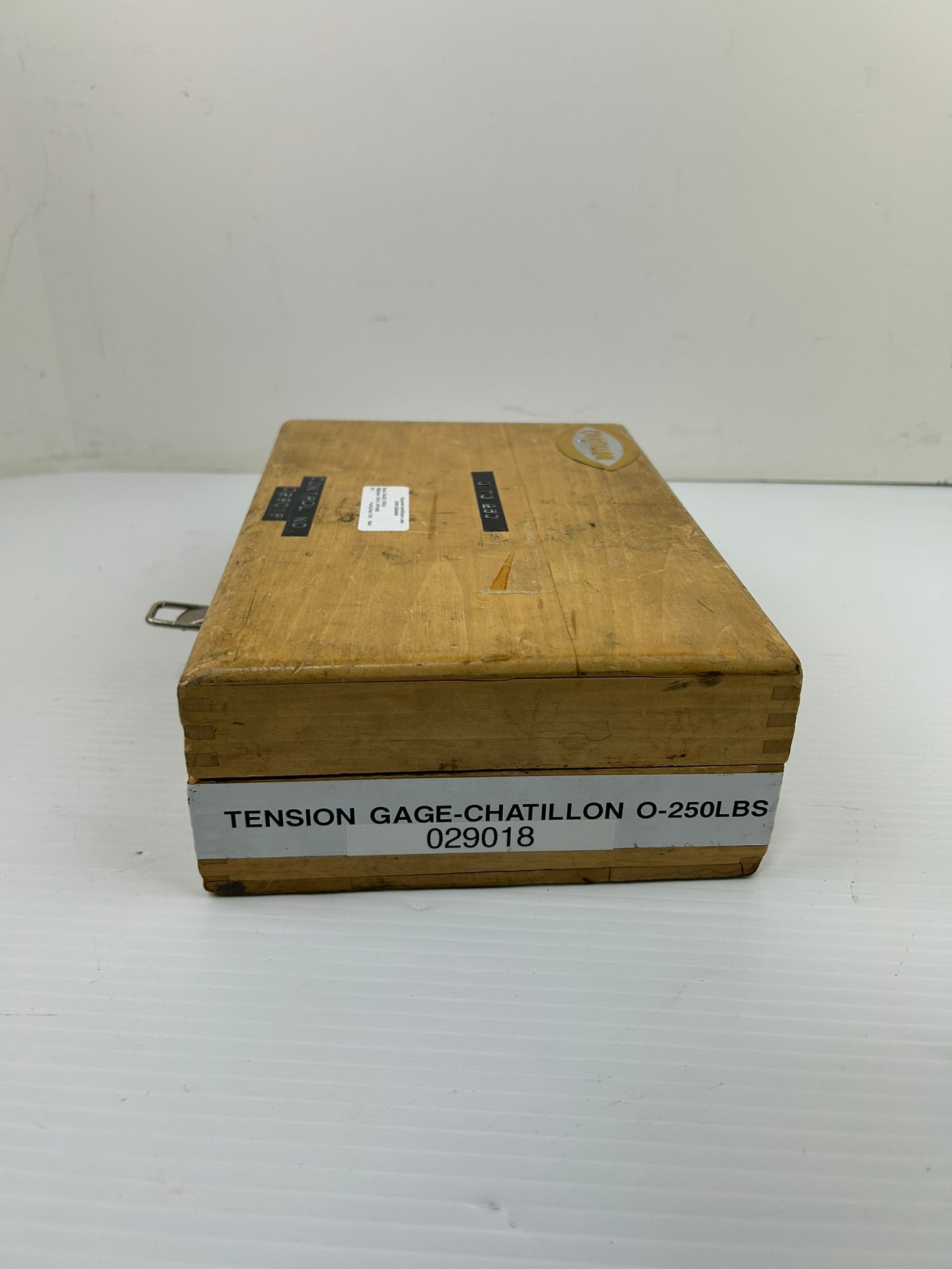 Chatillon DPPH-250 Gauge Force with Case