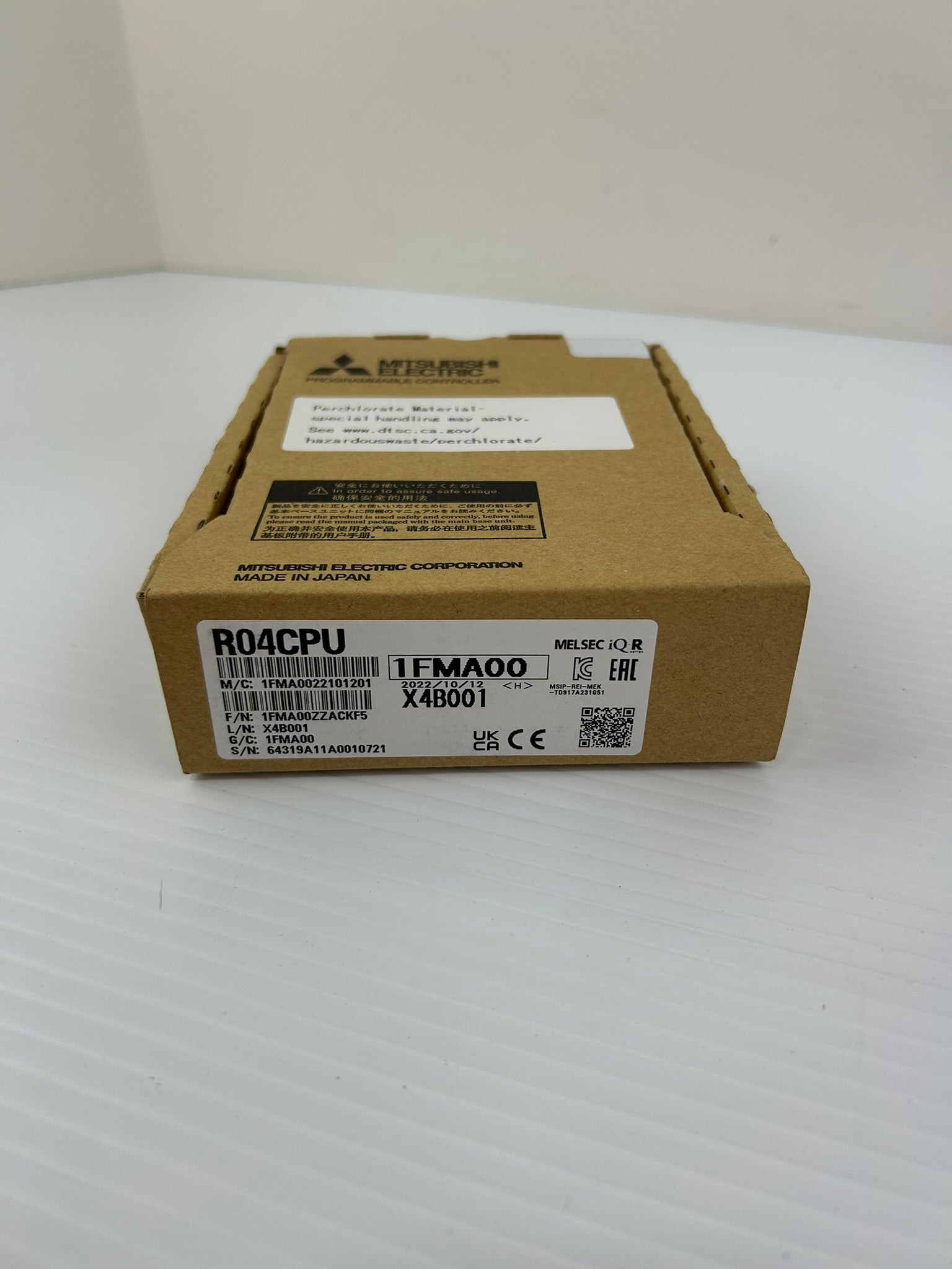 Mitsubishi R04CPU MELSEC iQ-R PLC CPU Module Processor Unit