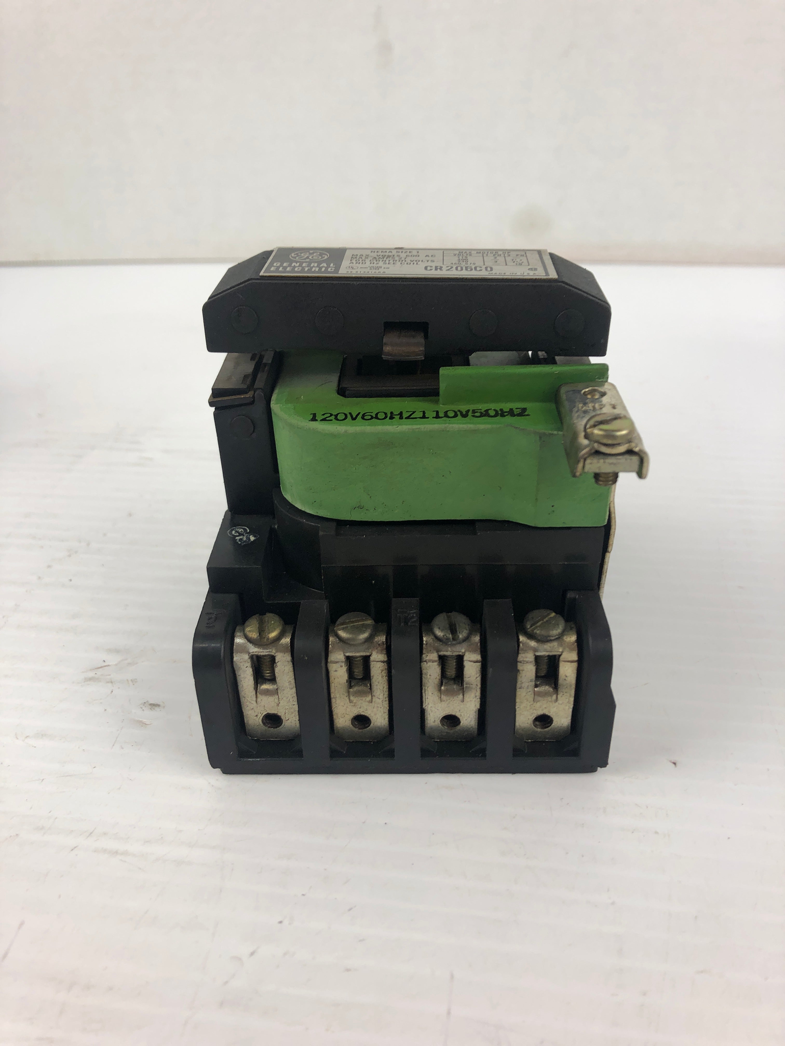 General Electric CR206C0 Motor Starter Size 1 600VAC 27A