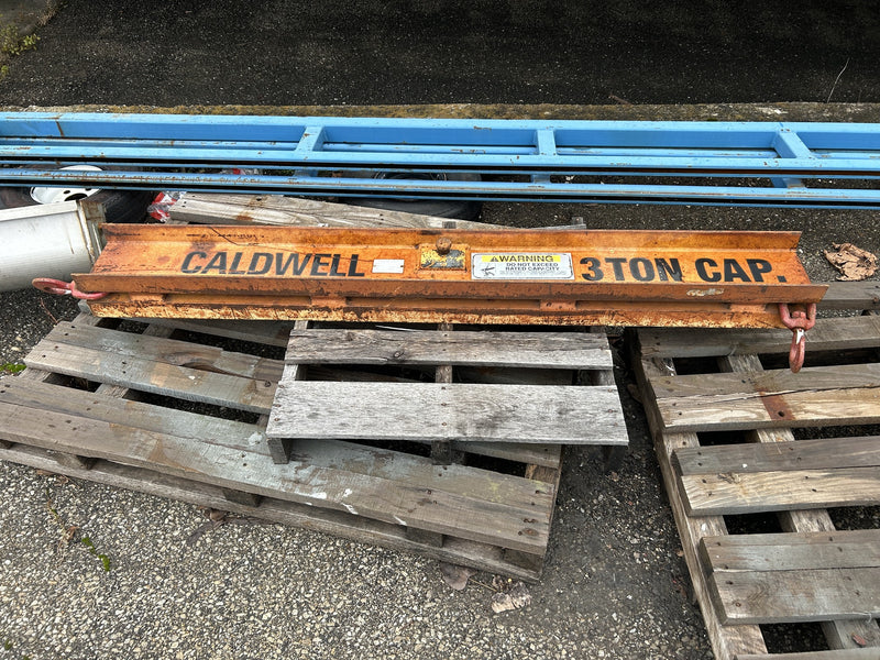 Caldwell 205-3-5 Low-Headroom Multiple-Spread Lifting Beam 6000 Lbs. / 3 Ton Cap