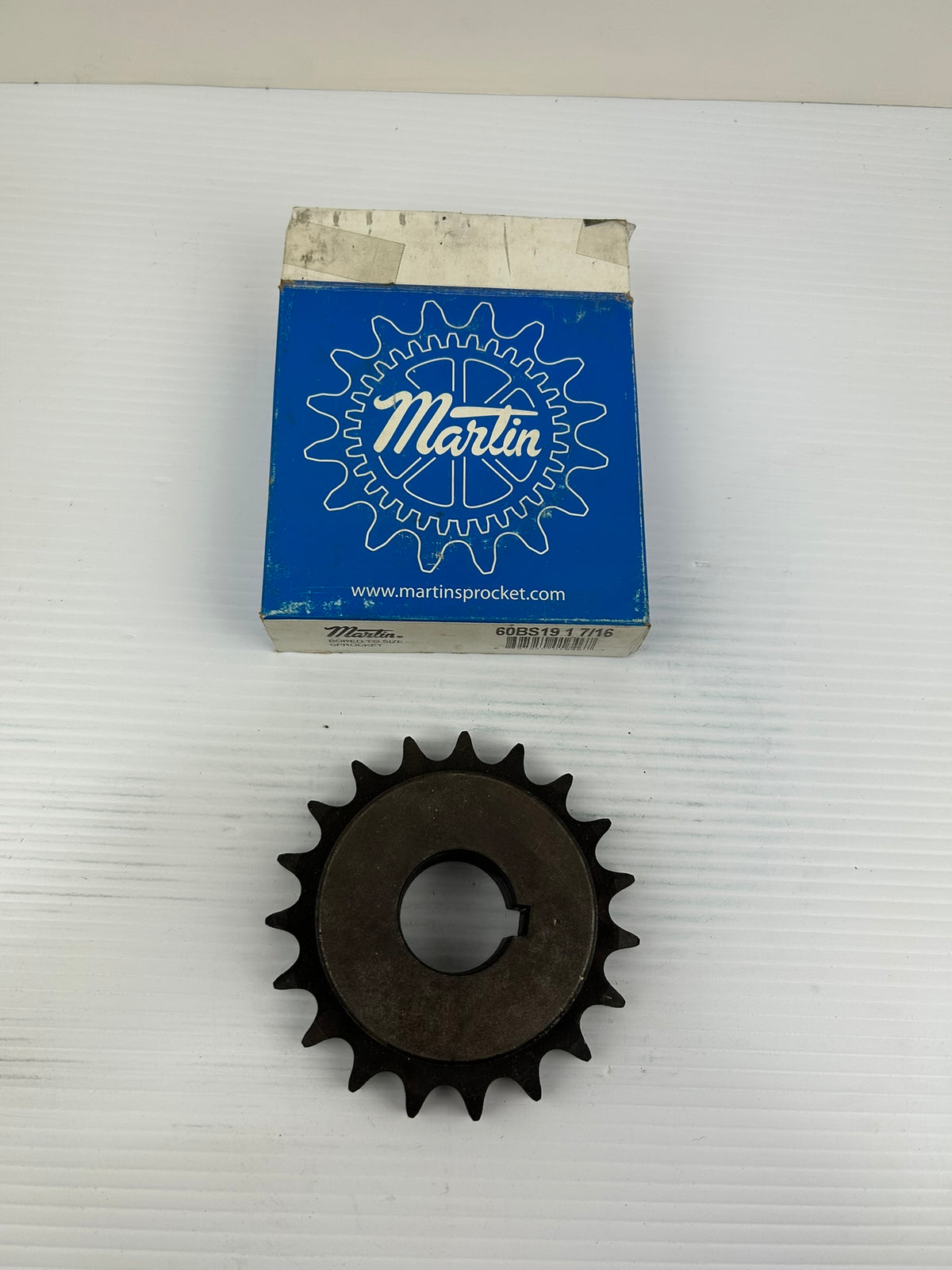 Martin 60BS19 1 7/16 Sprocket 1-7/16" Bore Size 19 Teeth