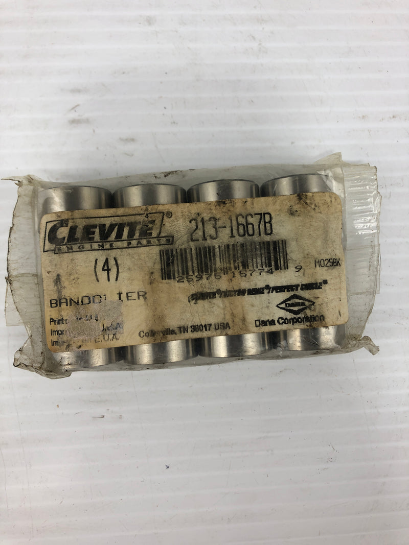 Clevite 2131667B Engine Valve Lifter Bandolier (4) 213-1667B