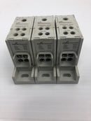 Bussmann PDBFS220 Power Distribution Block CU/AL 600V 175A - Lot of 3