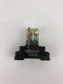 Omron MY4N-D2 Relay 24VDC and Base 05X5YF