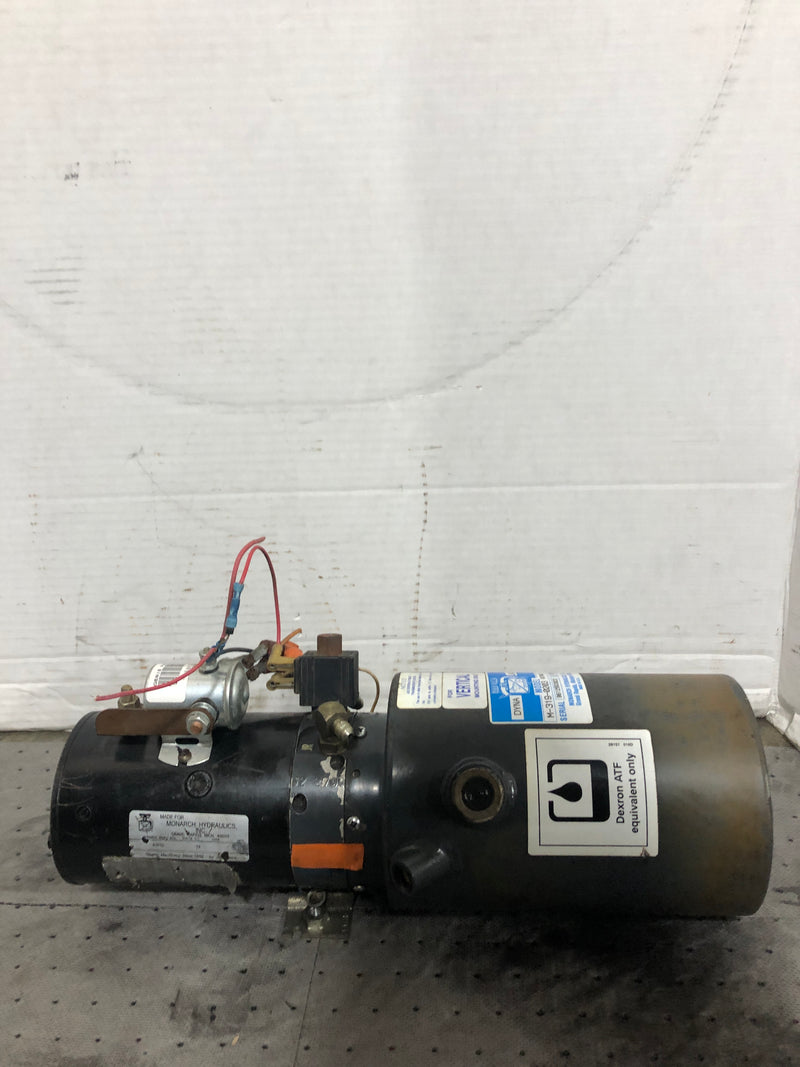 Monarch Hydraulic M-319-0203 Pump 8111D 12V