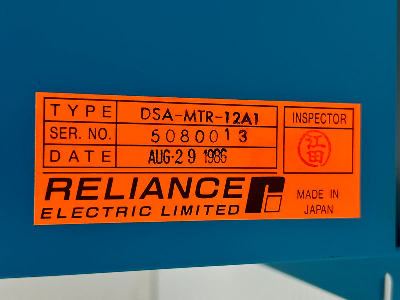 Reliance Electric DSA-MTR-12A1 DDS-TLII AC Servo Drive