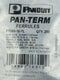 PANDUIT FTD80-10-TL PAN-TERM Ferrules Connectors - Bag of 250