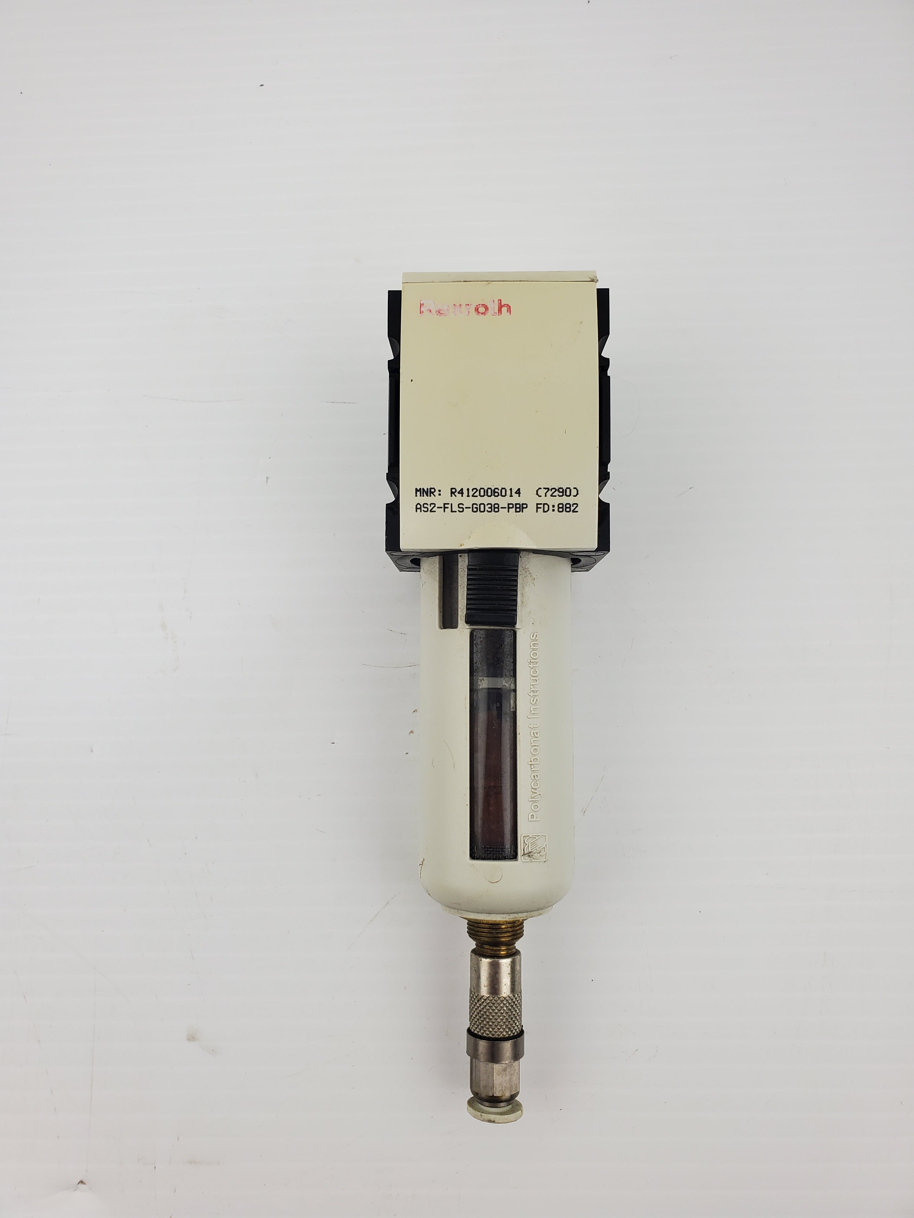 Rexroth AS2-FLS-G038-PBP Filter Pressure Regulator R412006014