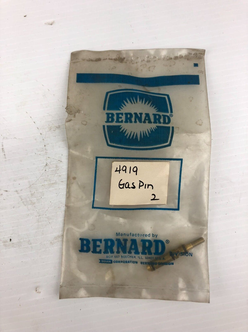 Bernard 4919 Gas Pin Welding