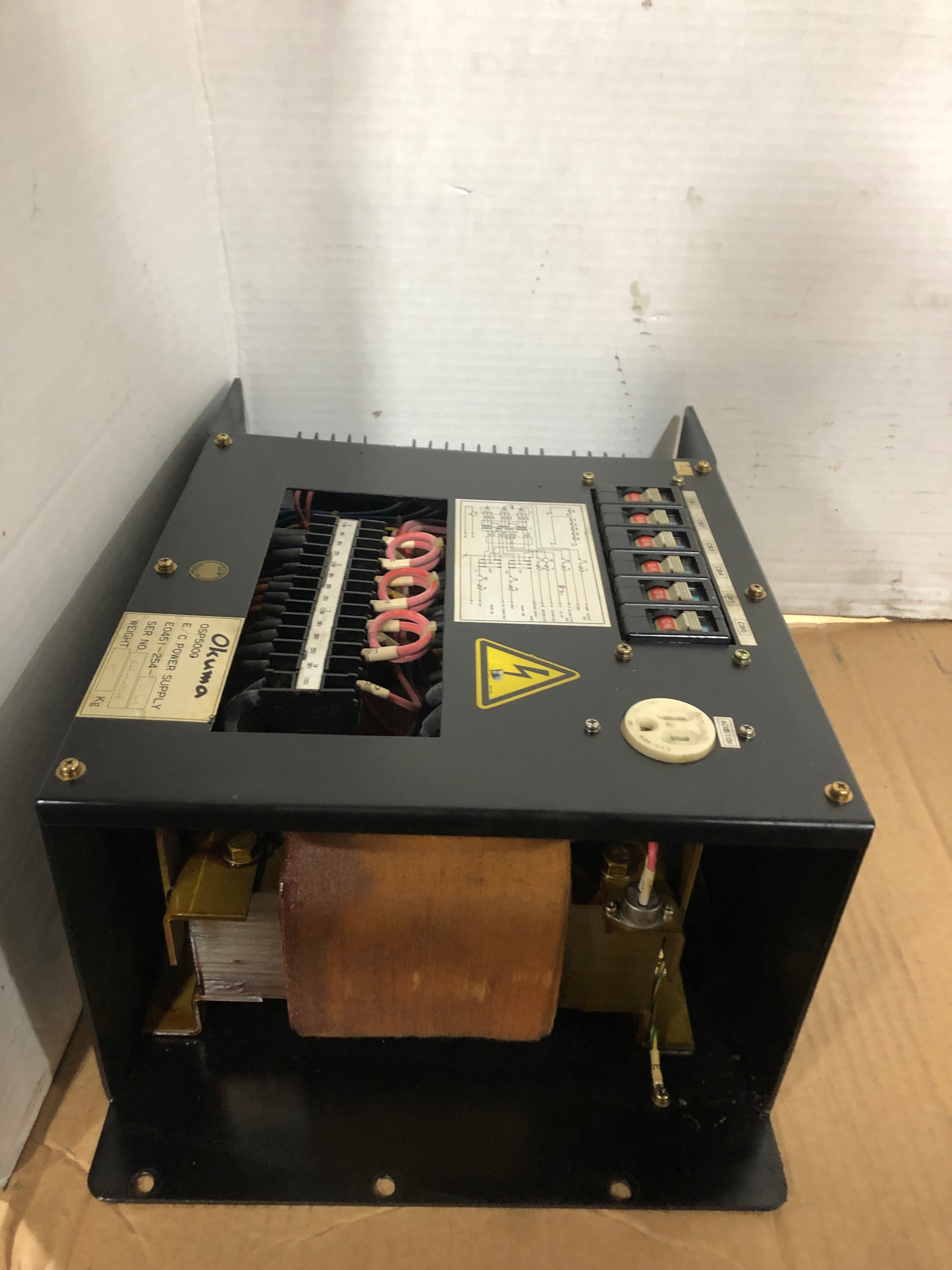 Okuma E0451-254-013-1 E/C Power Supply 0SP5000
