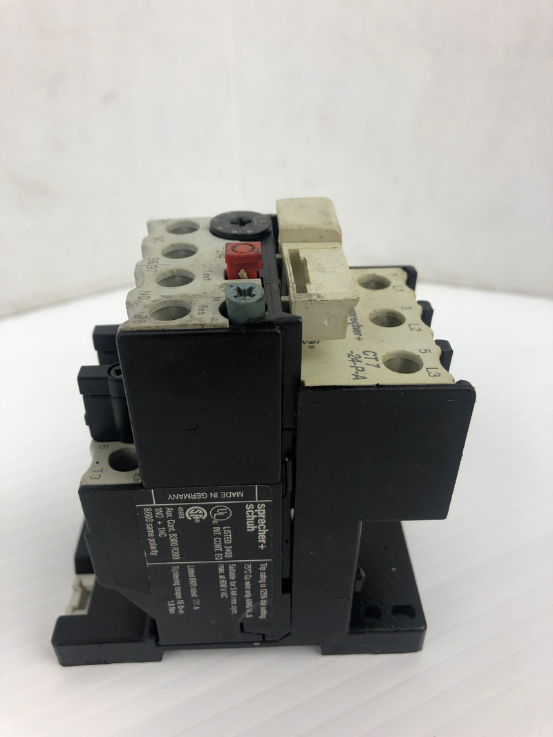 Sprecher+Schuh CT7-24-10 Overload Relay CT7-24-P-A 690V 6-10A