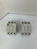 Allen-Bradley 1492-FB3C30 Fuse Holder Series A 600V 30A 3P - Lot of 2