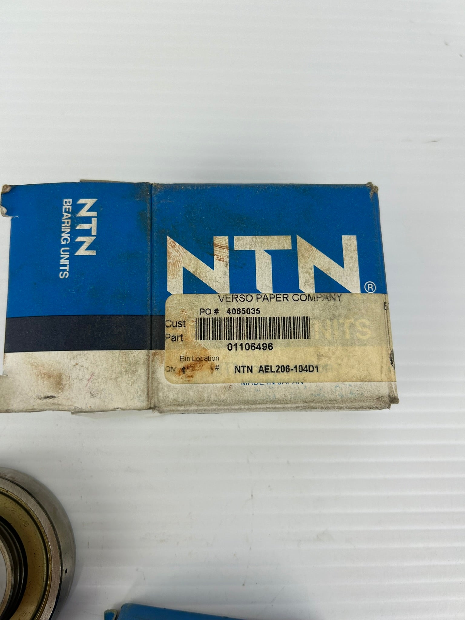 NTN AEL206-104D1 Bearing Unit AEL206-104D1W3 - Lot of 2