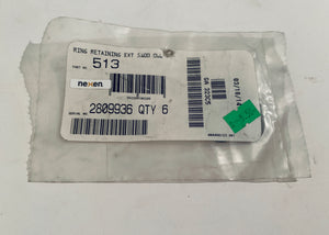 Nexen Retaining Rings 513 Lot of 6