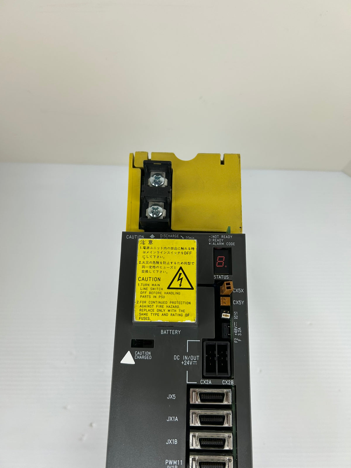 Fanuc A16B-2202-0790 Servo Amplifier Drive - Missing Top Cover