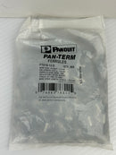 Panduit FTD78-12-D Pan-Term Black Covered Ferrules - Bag of 500