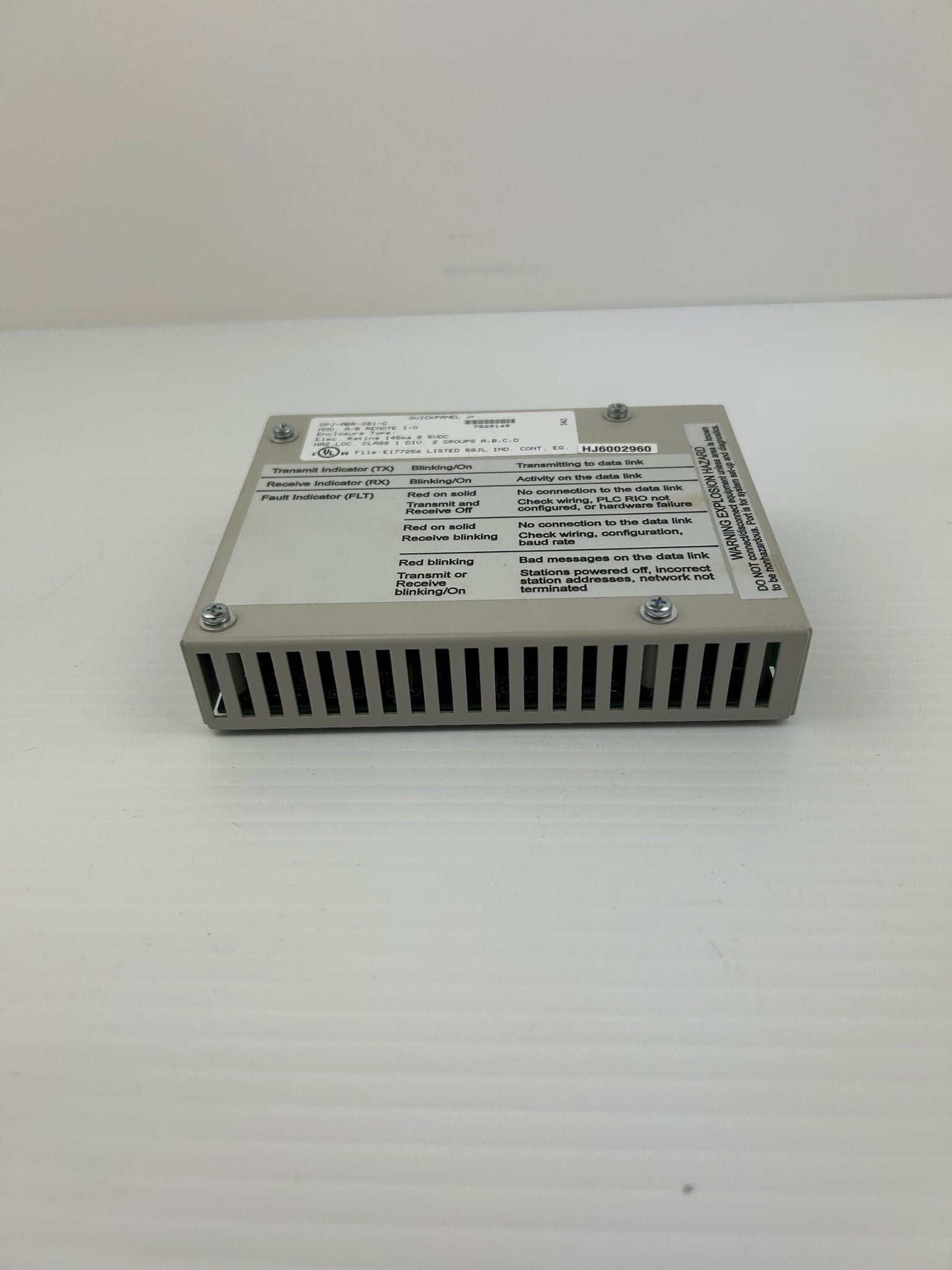 Pro-Face QPJ-ABR-201-G A/B Remote I/O Quickpanel Jr.