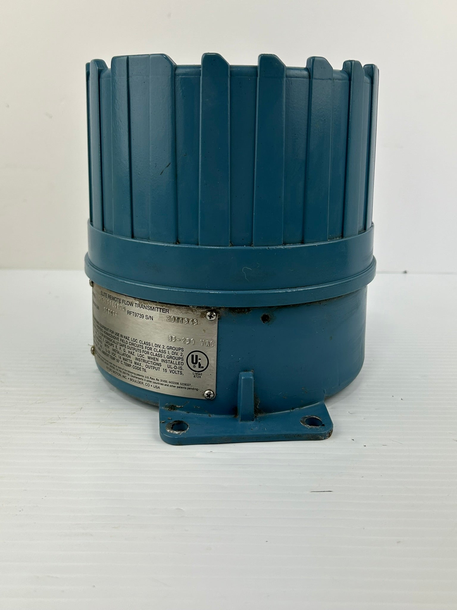 Micro Motion RFT9739E4SUJ Elite Remote Flow Transmitter with Fittings