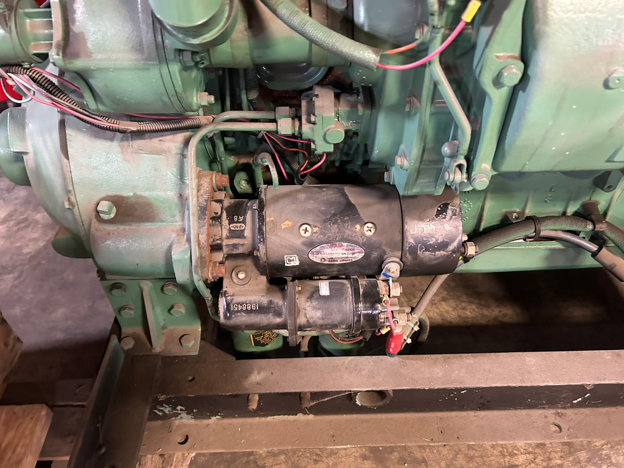 General Motors PTA-1SD-50 Power Take Off Diesel Power Engine