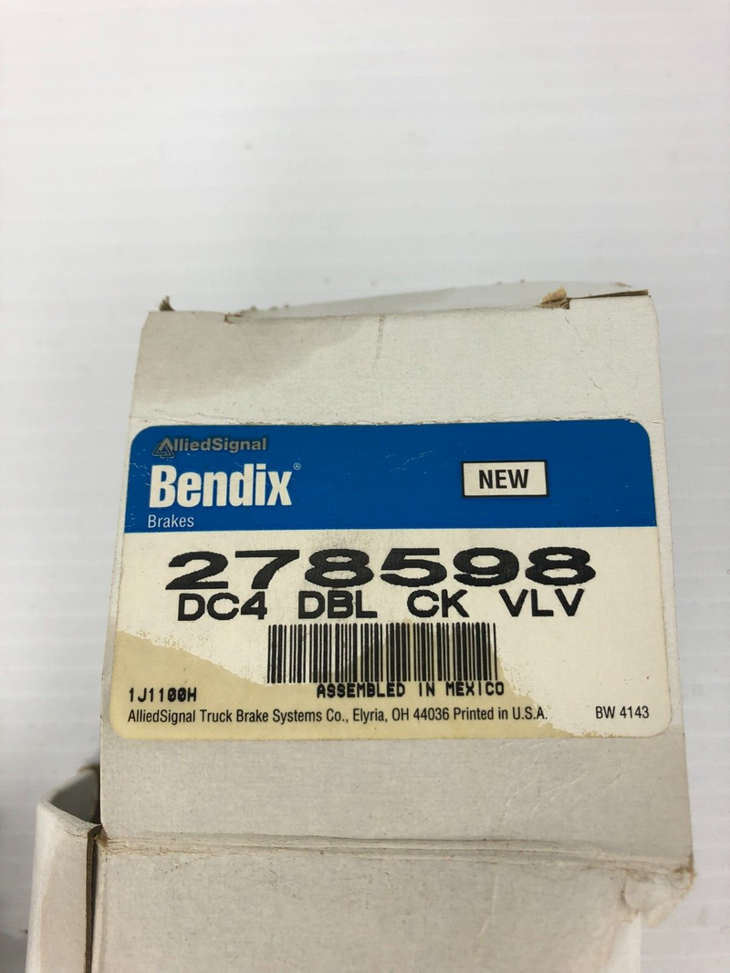 Bendix 278598 DC4 Double Check Valve